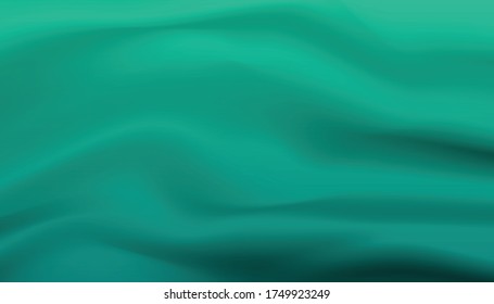 Abstract teal flag background template.
