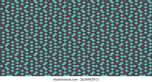 Abstract teal and gray geometric pattern.  Perfect for backgrounds, textiles, or website designs.  Subtle yet striking, this seamless repeating design offers a modern and sophisticated aesthetic.