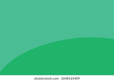 Abstract teal and green graphic with transparent design elements