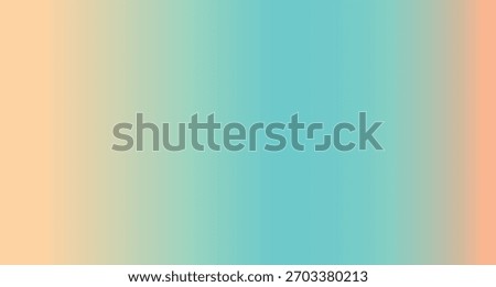 Abstract teal orange texture featuring gradient background. Backdrop with smooth artistic color transition from blue to pastel colors