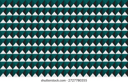 Abstractas verde azulado y patrón de triángulo geométrico blanco.  Diseño moderno y sin costuras ideal para fondos, textiles o Anuncios de Sitio web.  Las líneas limpias y la textura sutil crean un efecto visual sofisticado.
