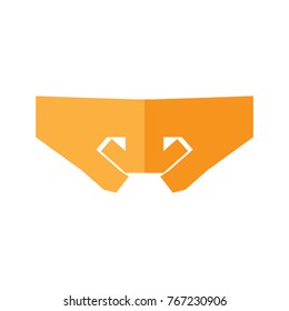 Abstract teamwork icon on a white background, Vector illustration