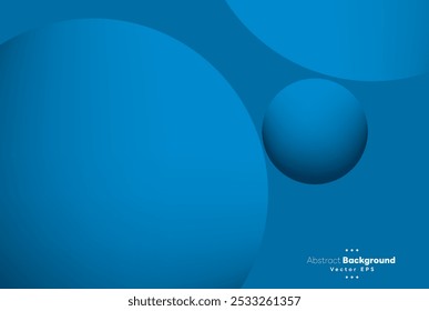 Abstract tear blue mesh-gradient color background and wallpaper backdrop, Vector EPS
