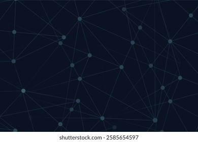 Abstract Tech background. Data science and networking background.