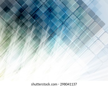 Abstract tech background. Futuristic interface. Vector illustration with many geometric shape.