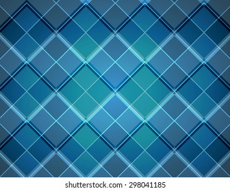 Abstract tech background. Futuristic interface. Vector illustration with many geometric shape.