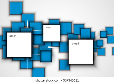 Abstract tech background. Futuristic interface. Vector illustration.