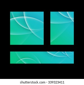 Abstract tech background. Futuristic interface. Vector illustration with many geometric shape.