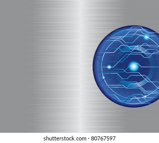 Abstract tech background. May be used as booklet cover. Eps10