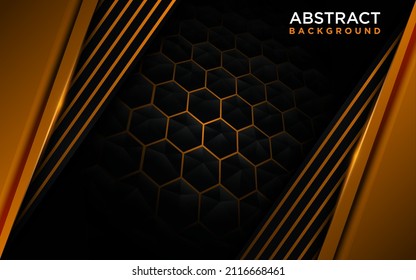 Abstract Tech Background with Modern Lines Combination.	