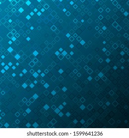 abstract tech background with squares and gradient