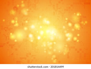 Abstract tech bright vector background
