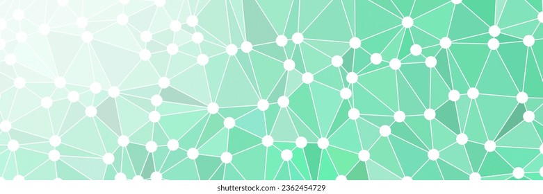 abstract tech colorful  connected network background