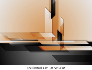 Abstract tech corporate background. Vector design