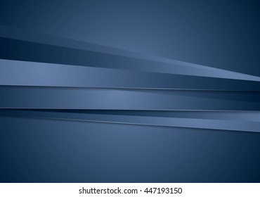 Abstract tech corporate striped background. Vector design illustration