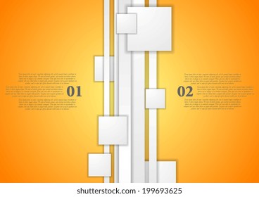 Abstract tech corporate vector background