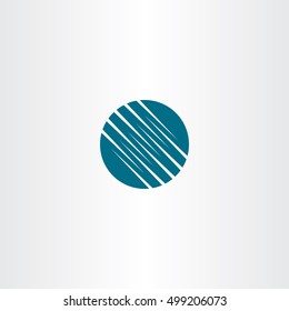 abstract tech dark blue vector logo symbol 
