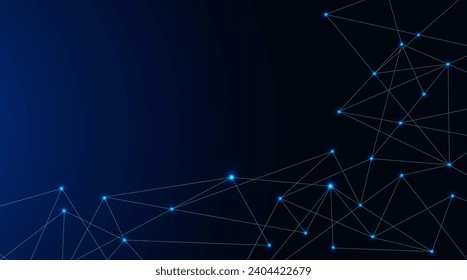 Abstract Tech dark brackground vector eps.