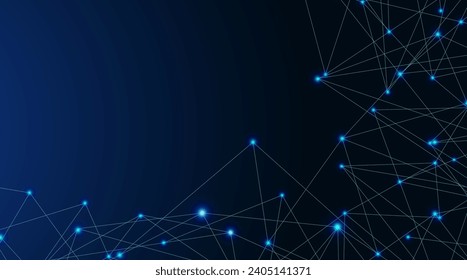 Abstract Tech dark brackground vector eps.
