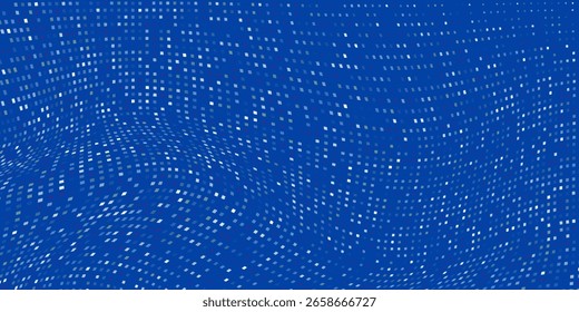 Abstrato Tecnologia Finanças Fintech Fundo Abstrato Pixel Padrão Moderno Abstrato