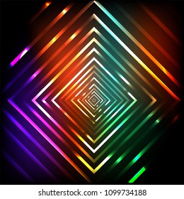 Abstract tech futuristic innovation concept background.