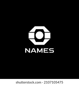 Resumen Tech Futurista logotipo simple