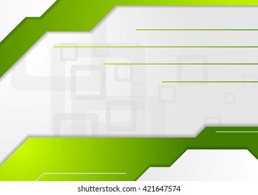 Abstract tech geometric corporate background. Vector design