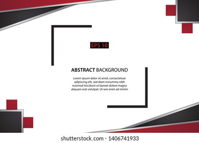 Abstract tech geometric modern background, business background for template design. Modern design - Eps 10