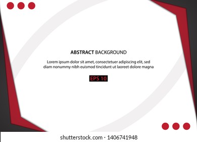 Abstract tech geometric modern background, business background for template design. Modern design - Eps 10