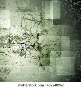 Abstract tech grunge texture background. Geometric vector design