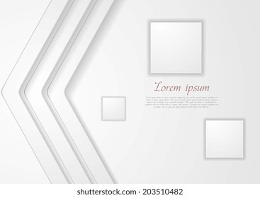Abstract tech light corporate background. Vector design