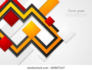 Abstract tech vector bright background