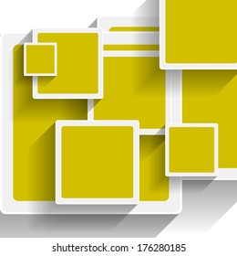Abstract tech vector design