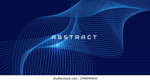Abstract tech visuals. Digital technology background. Cyber abstract tech visuals backdrop.