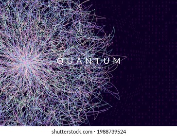 Abstract tech visuals. Digital technology background. Artificial intelligence, deep learning and big data concept for software template. Vector abstract tech visuals backdrop.