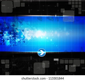 Abstract technical background