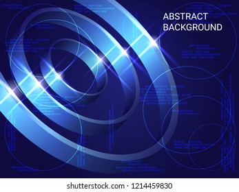 Abstract technical background,business science or technology background.Technology web background. Virtual concept.