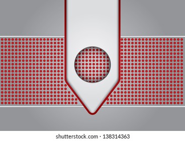 Abstract technical color template with copy space area