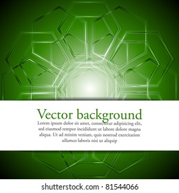 Abstract technical design. Eps 10 vector illustration