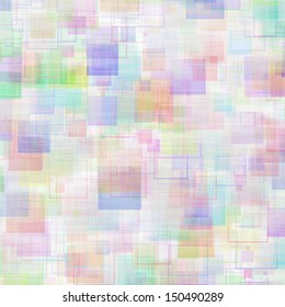 Abstract Technical Geometric Square Background