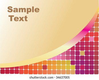 Abstract technical mosaic  background