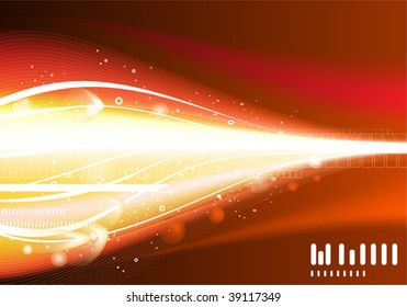 Abstract techno background