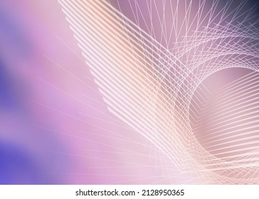 Abstract techno background in gray or color gradient - modern and digital with wavy amazing lines for fit posters, page covers and brochure, card, annual report, presentation EPS10 vector