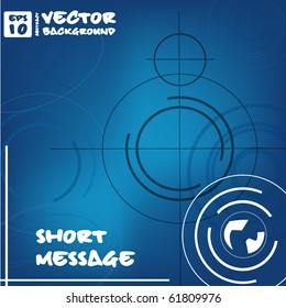 abstract techno background. vector