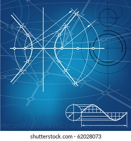 abstract techno background. vector