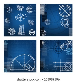 abstract techno background.vector file. EPS10