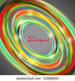 Abstract techno circle background. Can be used for tech-design, as background for business presentation, web and postcards.