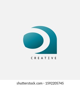 Abstract Techno Letter O Logo Icon, vector design concept petal shape with  letter  logo icon for technology, business, finance, initials and more business identity.