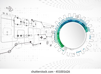 Abstract technological background. Structure square pattern backdrop. Vector
