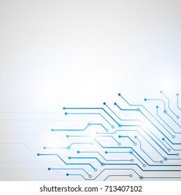 Abstract technological background. Structure square pattern backdrop. Vector illustration